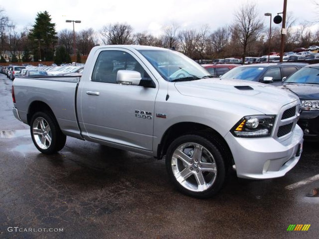Bright Silver Metallic 2013 Ram 1500 R/T Regular Cab Exterior Photo #74916931