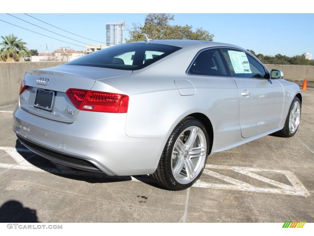 Ice Silver Metallic 2013 Audi A5 2.0T quattro Coupe Exterior Photo #74917611