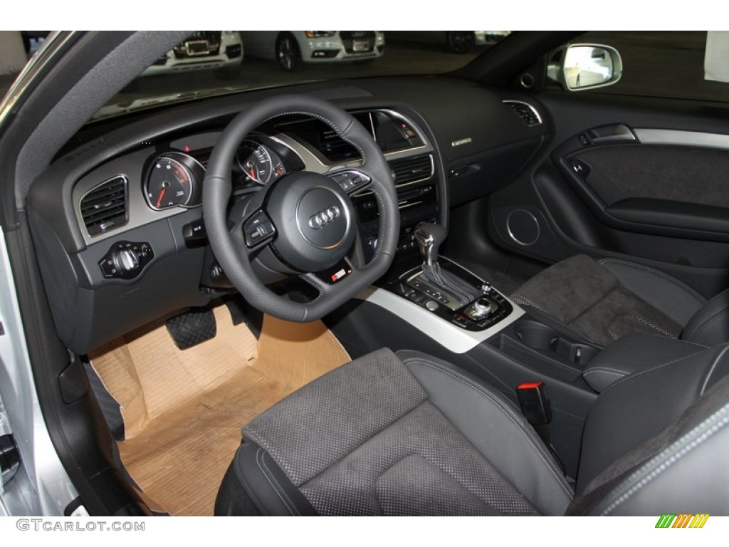 Black Interior 2013 Audi A5 2.0T quattro Coupe Photo #74917658