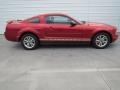 Redfire Metallic 2005 Ford Mustang V6 Premium Coupe Exterior