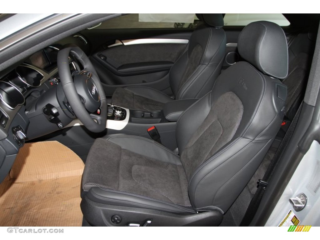 Black Interior 2013 Audi A5 2.0T quattro Coupe Photo #74917754