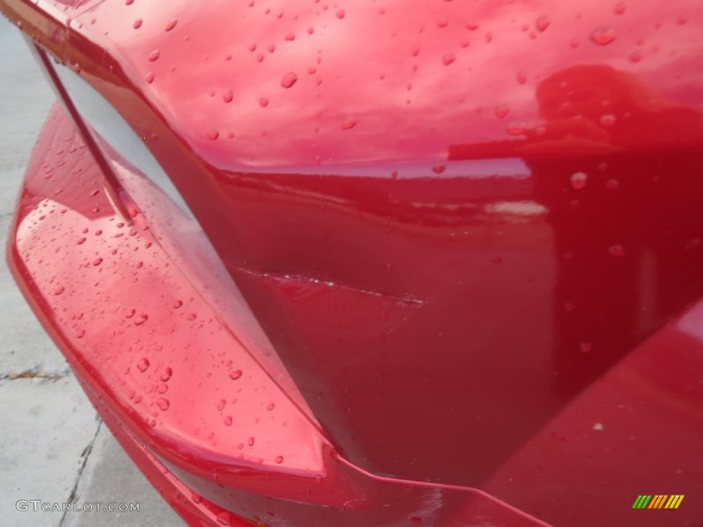 2005 Mustang V6 Premium Coupe - Redfire Metallic / Medium Parchment photo #10