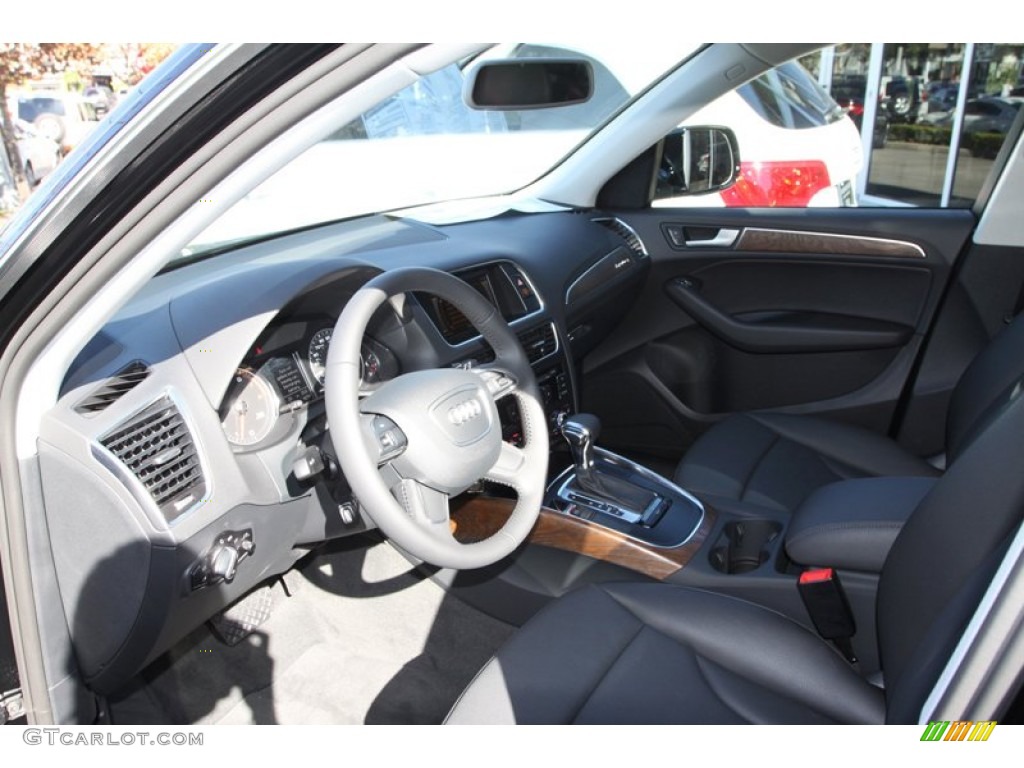 Black Interior 2013 Audi Q5 2.0 TFSI quattro Photo #74918271