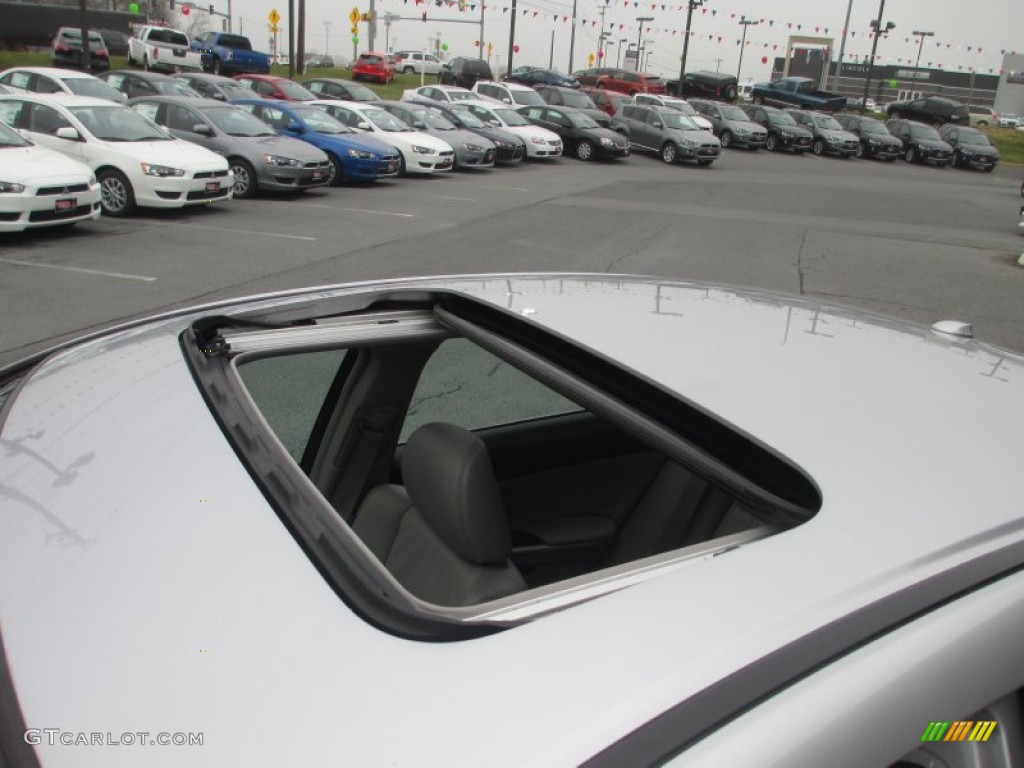 2008 Accord EX-L Sedan - Alabaster Silver Metallic / Gray photo #33