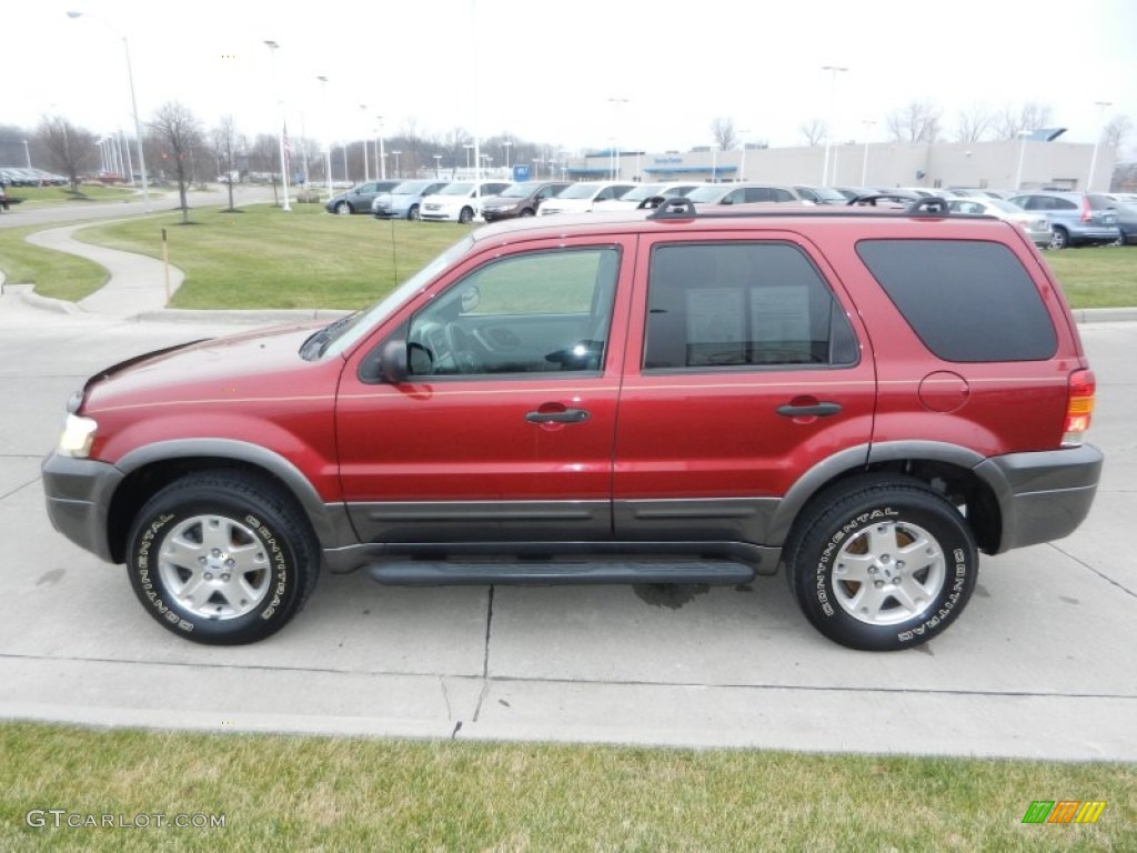 Redfire Metallic 2006 Ford Escape XLT V6 4WD Exterior Photo #74919735