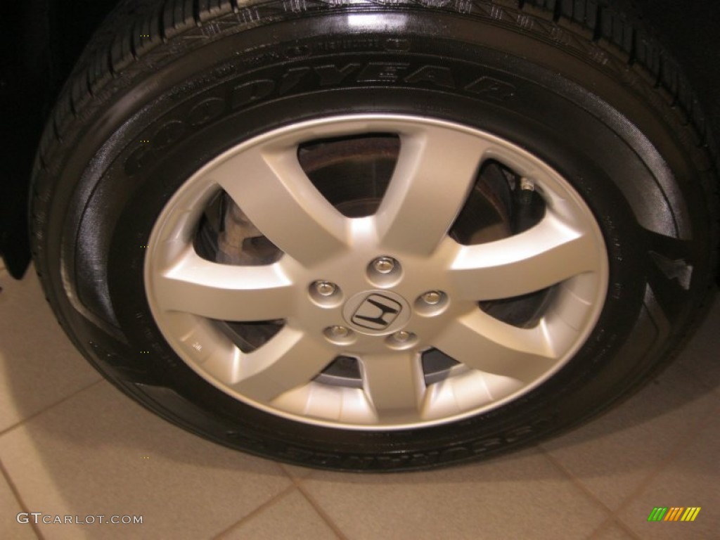2009 CR-V EX 4WD - Tango Red Pearl / Gray photo #6