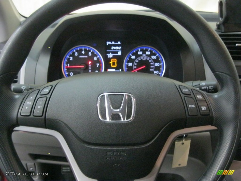 2009 CR-V EX 4WD - Tango Red Pearl / Gray photo #21
