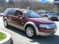 2008 Merlot Metallic Ford Taurus X Eddie Bauer AWD  photo #4