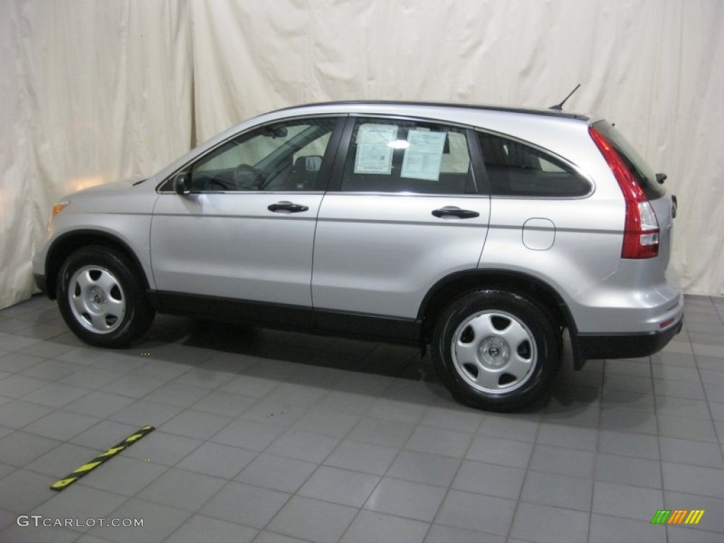 2010 CR-V LX AWD - Alabaster Silver Metallic / Black photo #9