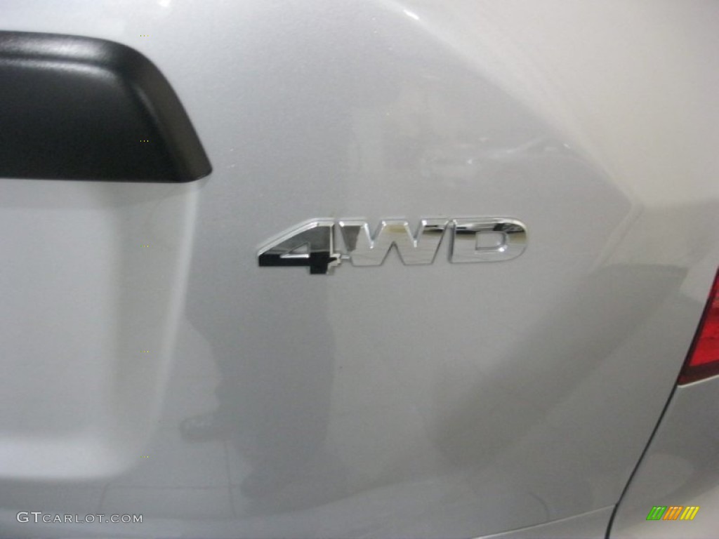 2010 CR-V LX AWD - Alabaster Silver Metallic / Black photo #13