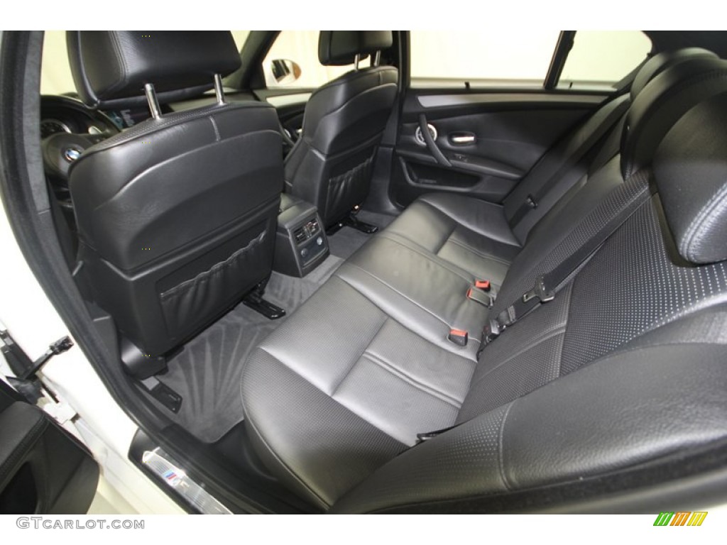 Black Merino Leather Interior 2010 BMW M5 Standard M5 Model Photo #74921013