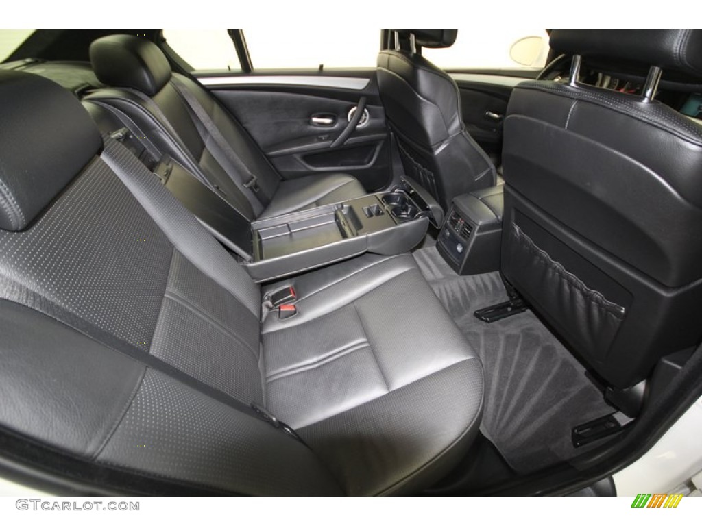 Black Merino Leather Interior 2010 BMW M5 Standard M5 Model Photo #74921094