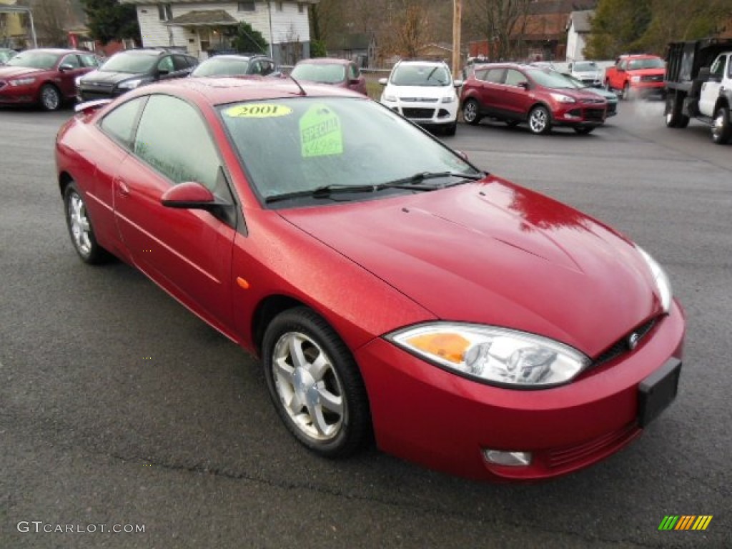 Laser Red Metallic 2001 Mercury Cougar V6 Exterior Photo #74921097