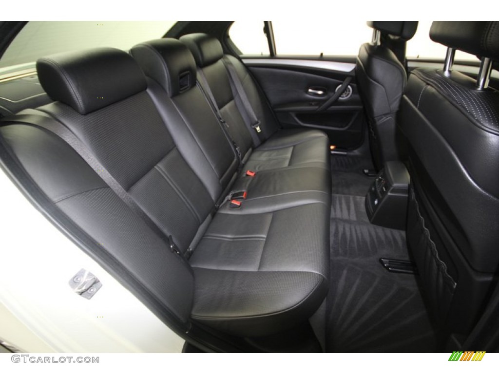 Black Merino Leather Interior 2010 BMW M5 Standard M5 Model Photo #74921115
