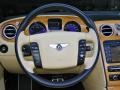 2007 Bentley Continental GTC Magnolia Interior Steering Wheel Photo