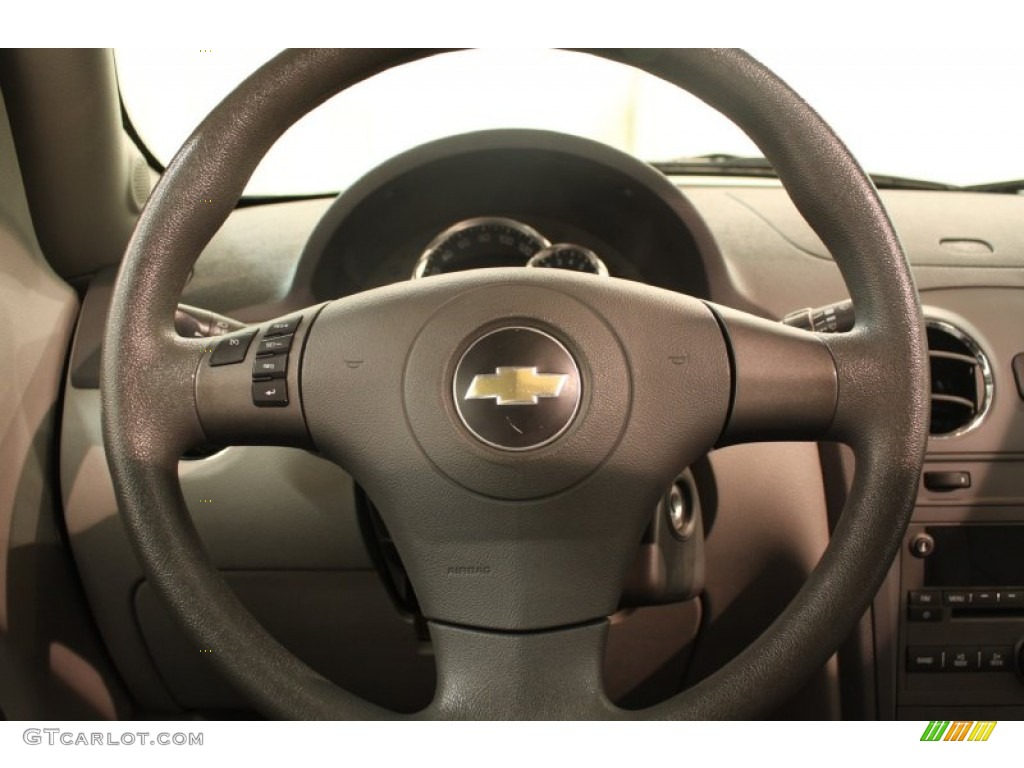 2008 Chevrolet HHR LT Gray Steering Wheel Photo #74921742