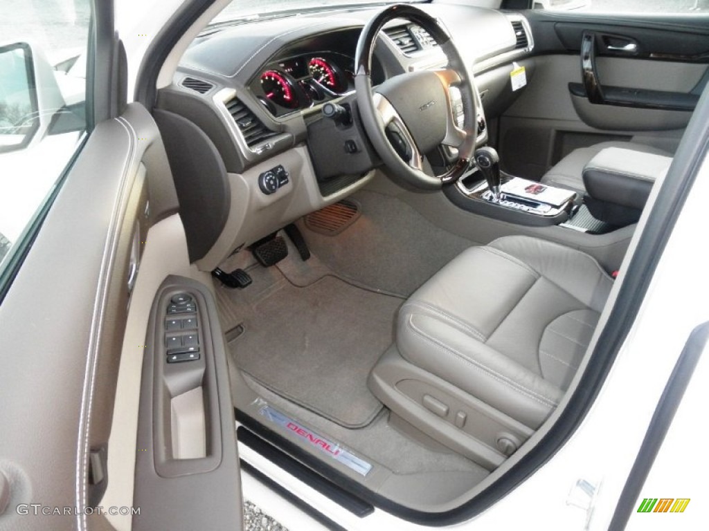 Cocoa Dune Interior 2013 GMC Acadia Denali Photo #74922084