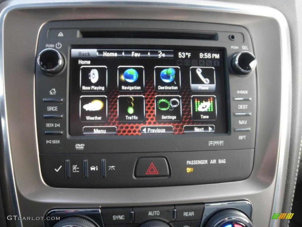 2013 GMC Acadia Denali Controls Photo #74922105