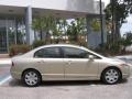 2008 Borrego Beige Metallic Honda Civic LX Sedan  photo #2