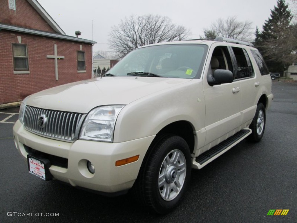 2005 Mountaineer V6 Premier AWD - Ivory Parchment Tri-Coat / Medium Dark Parchment photo #2
