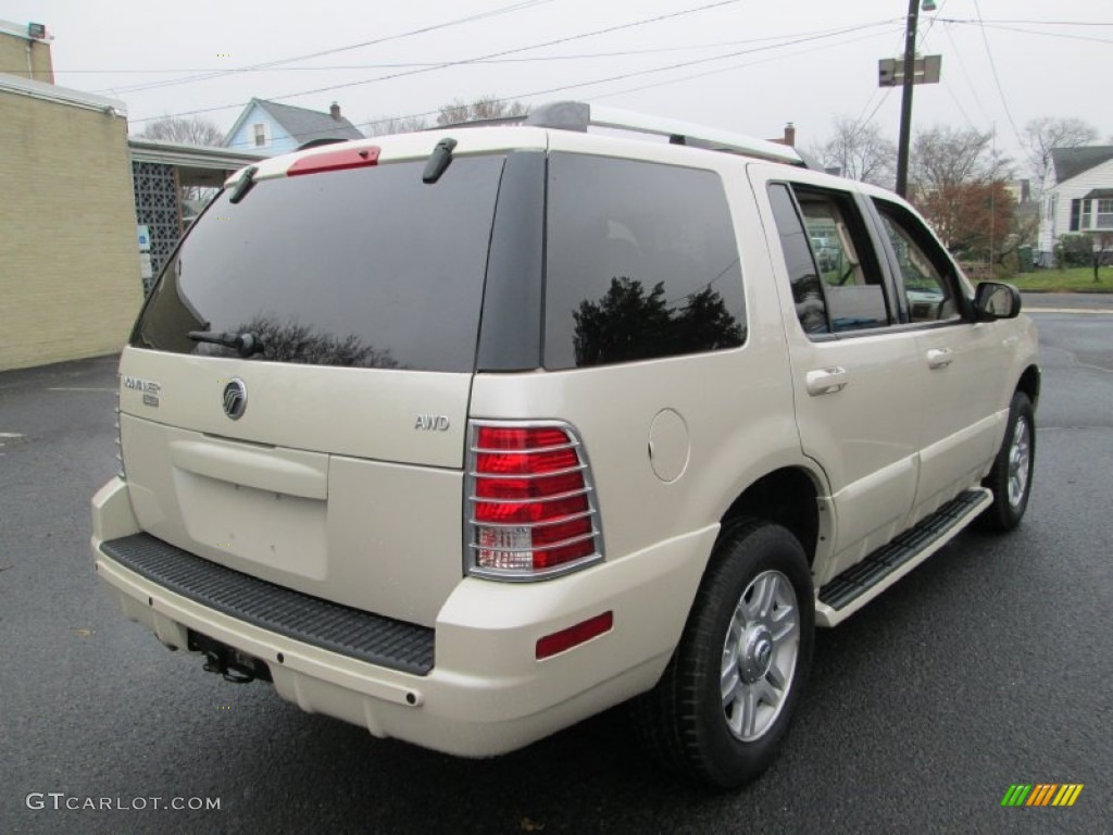 2005 Mountaineer V6 Premier AWD - Ivory Parchment Tri-Coat / Medium Dark Parchment photo #7