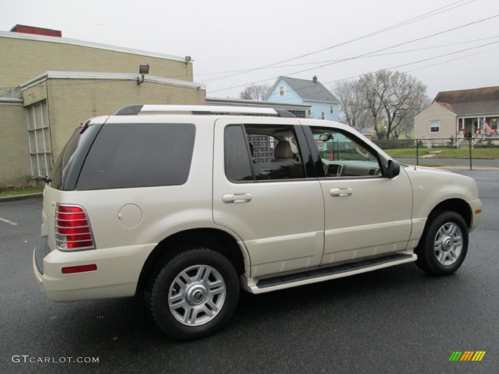 2005 Mountaineer V6 Premier AWD - Ivory Parchment Tri-Coat / Medium Dark Parchment photo #8