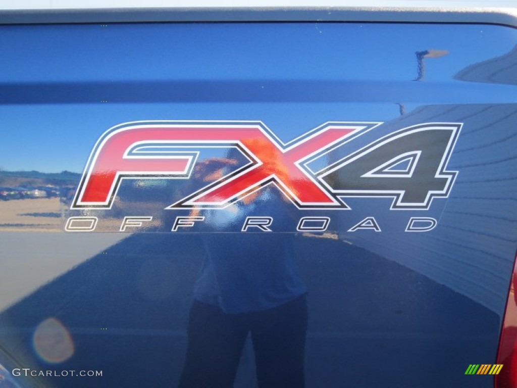 2013 Ford F350 Super Duty Lariat Crew Cab 4x4 Marks and Logos Photo #74924061