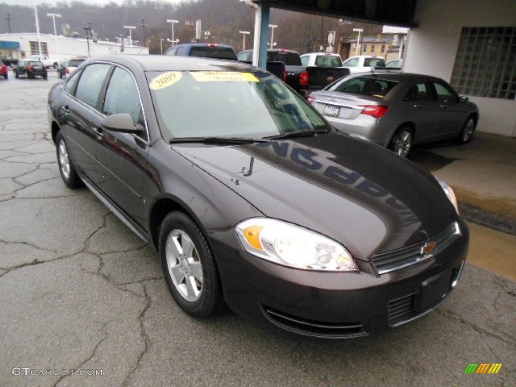Mocha Bronze Metallic 2009 Chevrolet Impala LT Exterior Photo #74925691