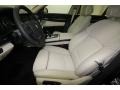 Ivory White/Black Front Seat Photo for 2013 BMW 7 Series #74925715