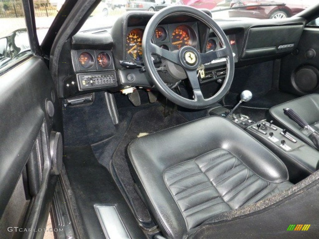 Black Interior 1984 Ferrari BB 512i Standard BB 512i Model Photo #74926063