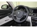 Ivory White/Black Steering Wheel Photo for 2013 BMW 7 Series #74926264