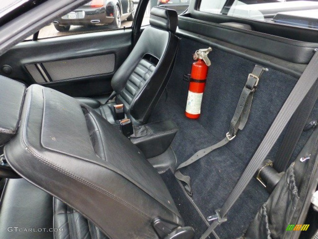 Black Interior 1984 Ferrari BB 512i Standard BB 512i Model Photo #74926276