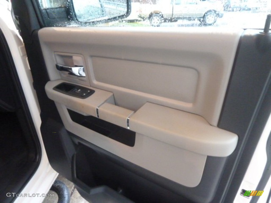 2009 Ram 1500 SLT Quad Cab 4x4 - Stone White / Dark Slate/Medium Graystone photo #11