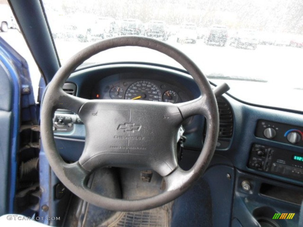 1996 Astro LS Passenger Van - Medium Stellar Blue Metallic / Blue photo #13