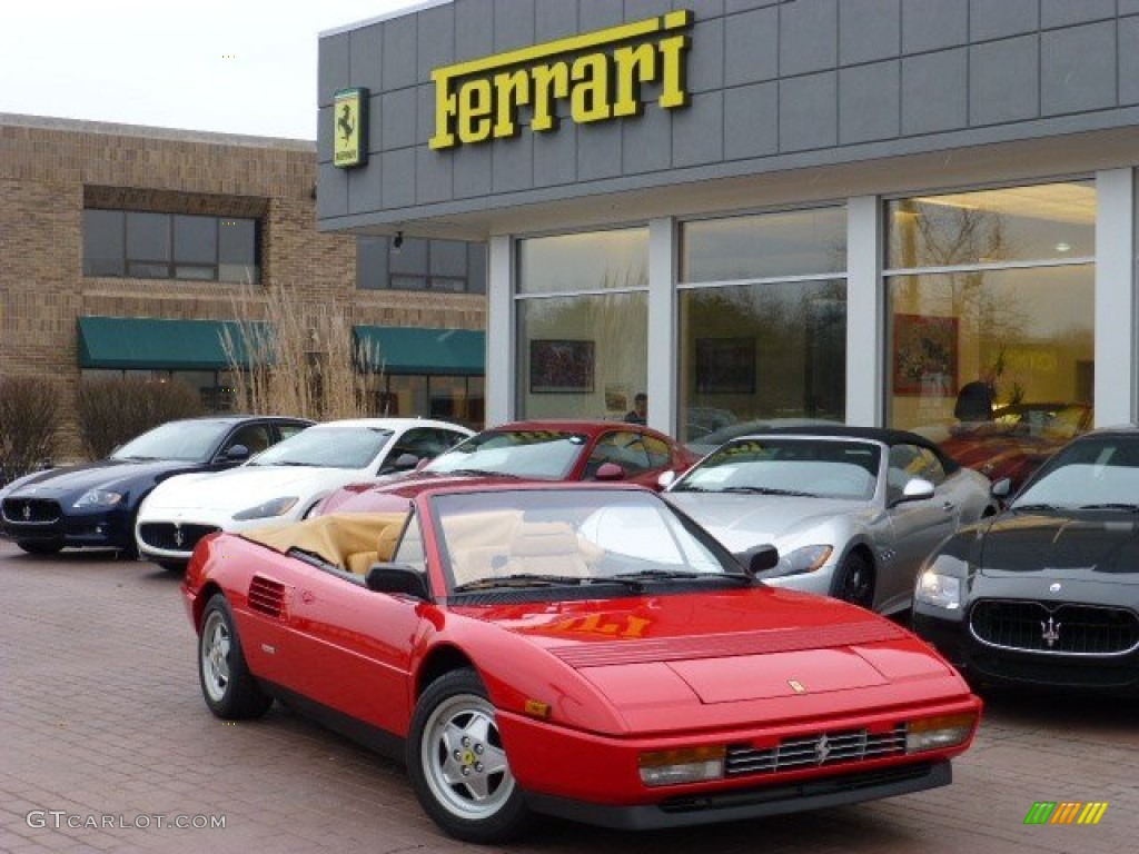 Red 1991 Ferrari Mondial t Cabriolet Exterior Photo #74926984