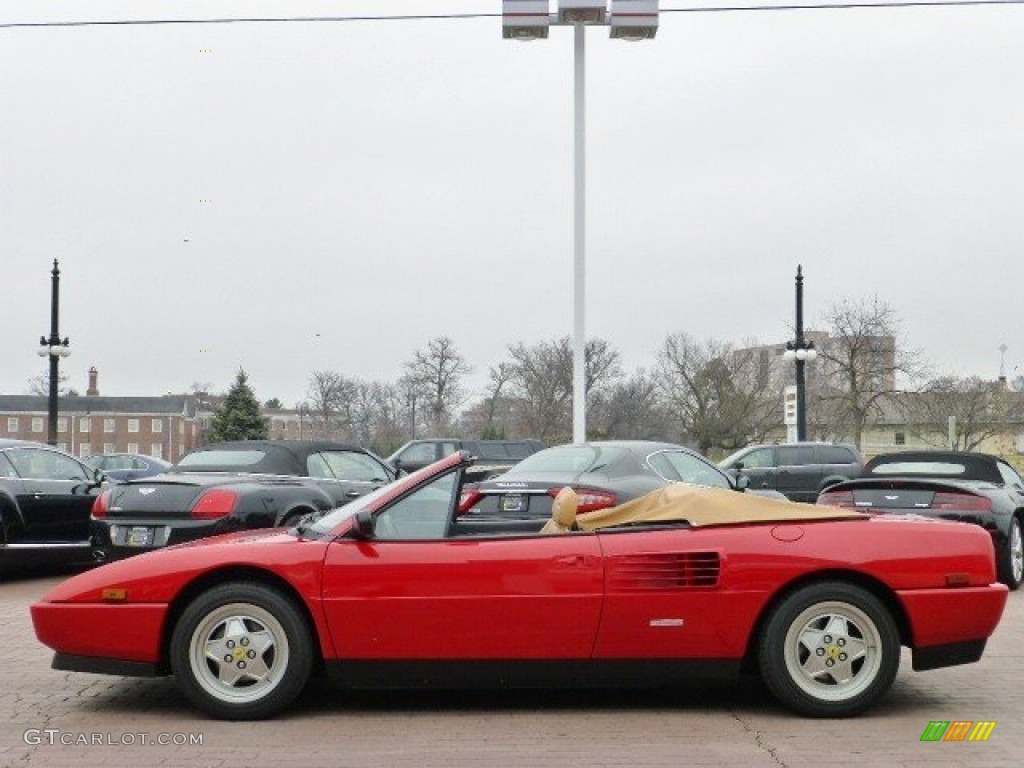 Red 1991 Ferrari Mondial t Cabriolet Exterior Photo #74927073