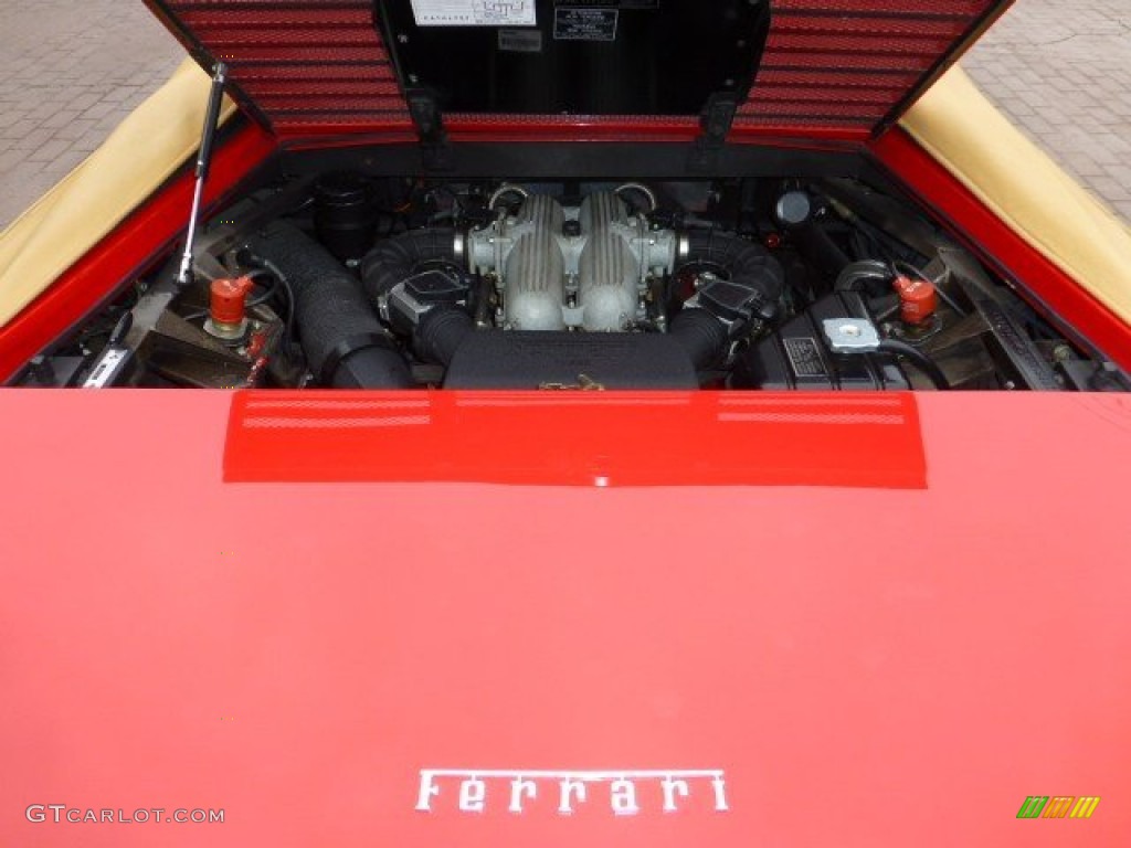 1991 Ferrari Mondial t Cabriolet Engine Photos