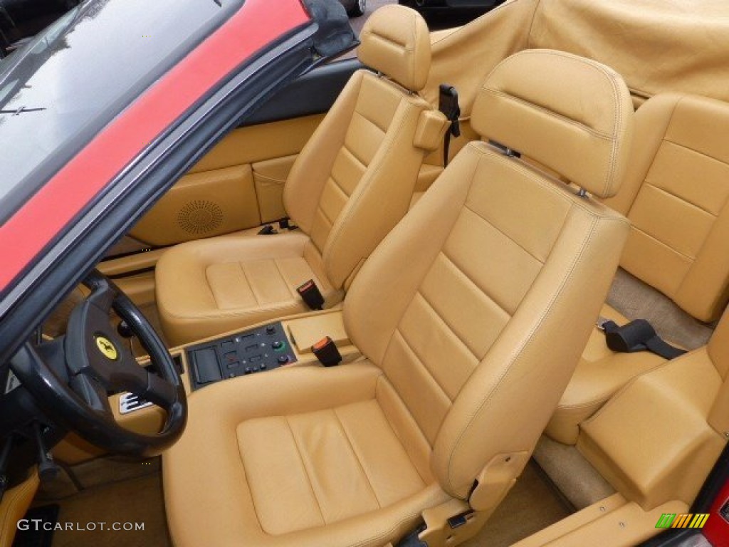 1991 Ferrari Mondial t Cabriolet Front Seat Photo #74927308