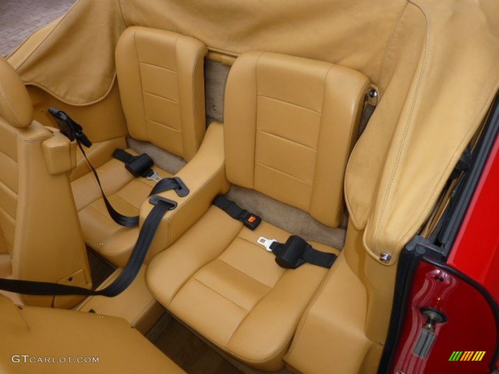 1991 Ferrari Mondial t Cabriolet Rear Seat Photo #74927498