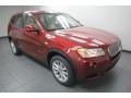 Vermillion Red Metallic - X3 xDrive 28i Photo No. 6