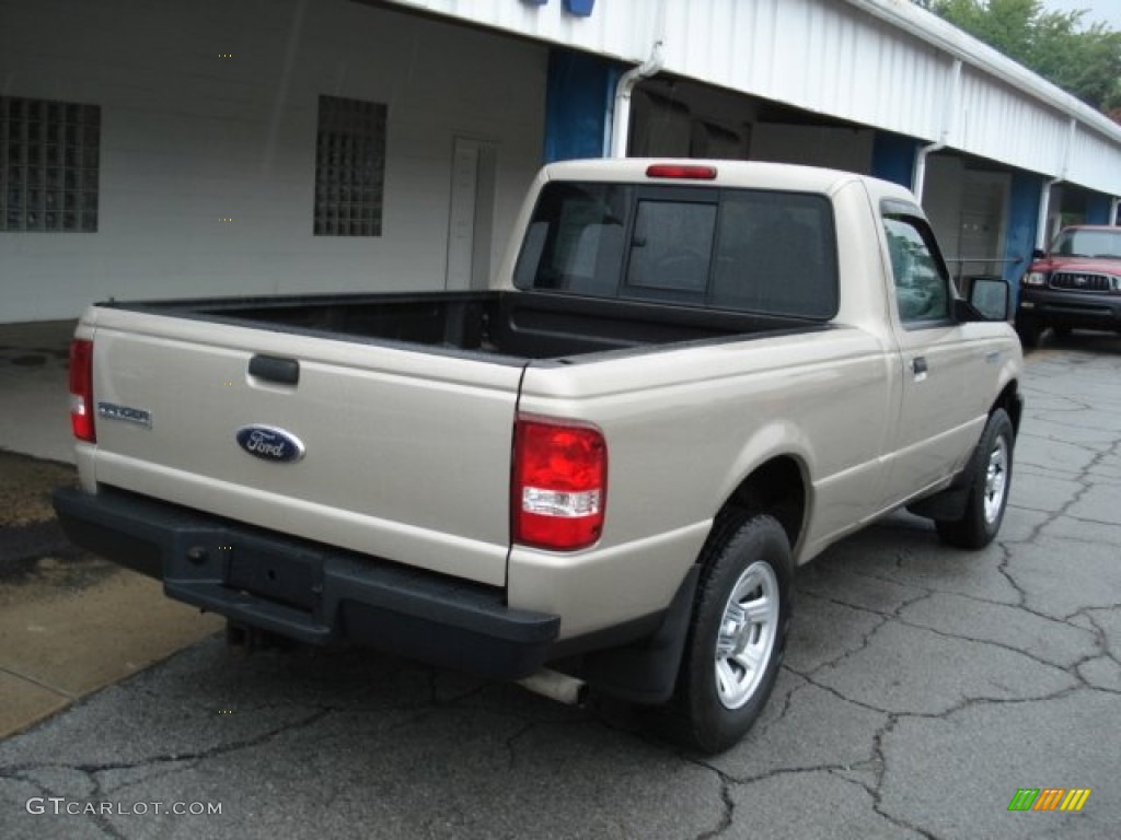 Pueblo Gold Metallic 2008 Ford Ranger XL Regular Cab Exterior Photo #74928280
