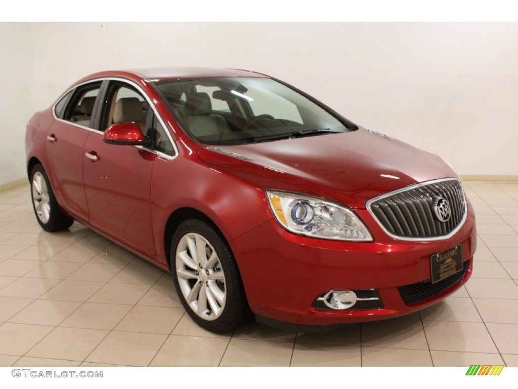 Crystal Red Tintcoat 2013 Buick Verano FWD Exterior Photo #74928527