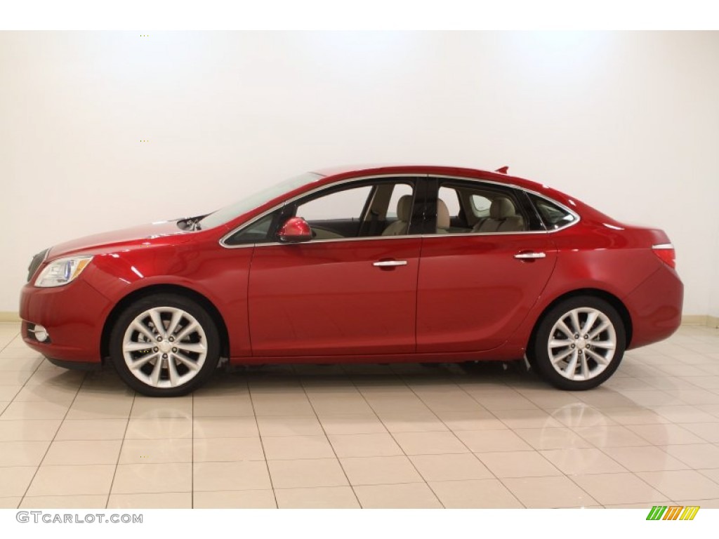 Crystal Red Tintcoat 2013 Buick Verano FWD Exterior Photo #74928580