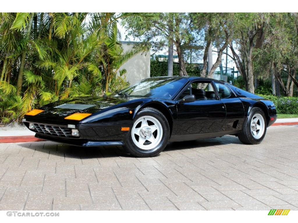 Black 1984 Ferrari BB 512i Standard BB 512i Model Exterior Photo #74928646