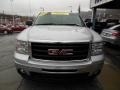 2010 Pure Silver Metallic GMC Sierra 1500 SLE Extended Cab 4x4  photo #3