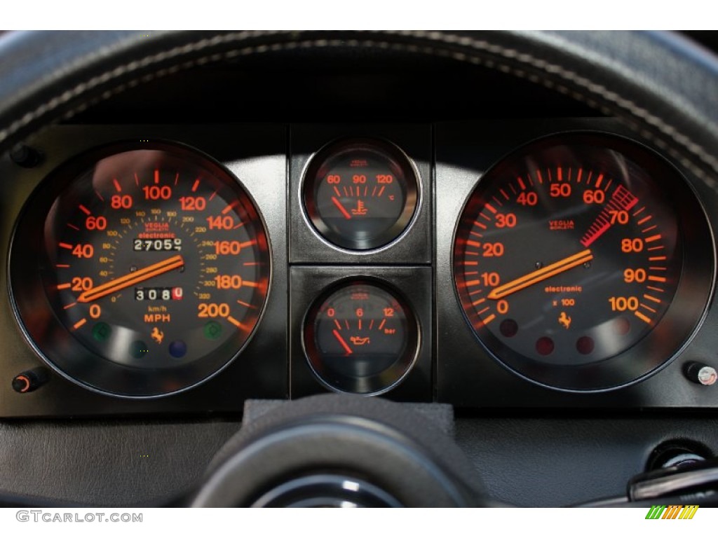 1984 Ferrari BB 512i Standard BB 512i Model Gauges Photo #74929072