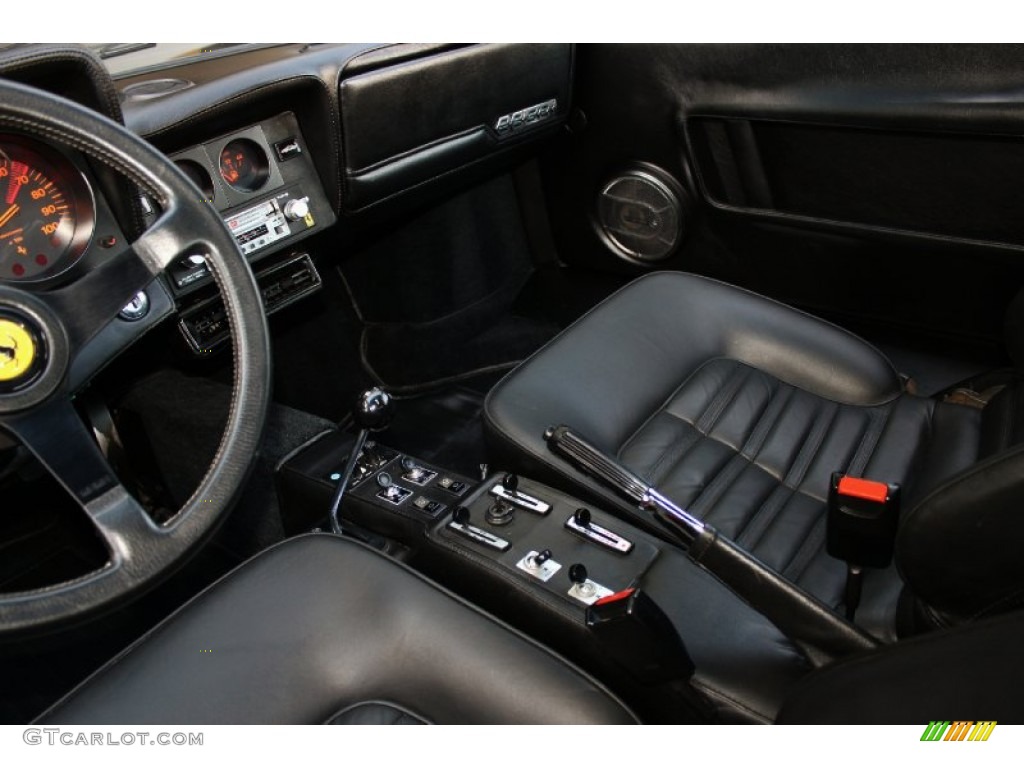 Black Interior 1984 Ferrari BB 512i Standard BB 512i Model Photo #74929087