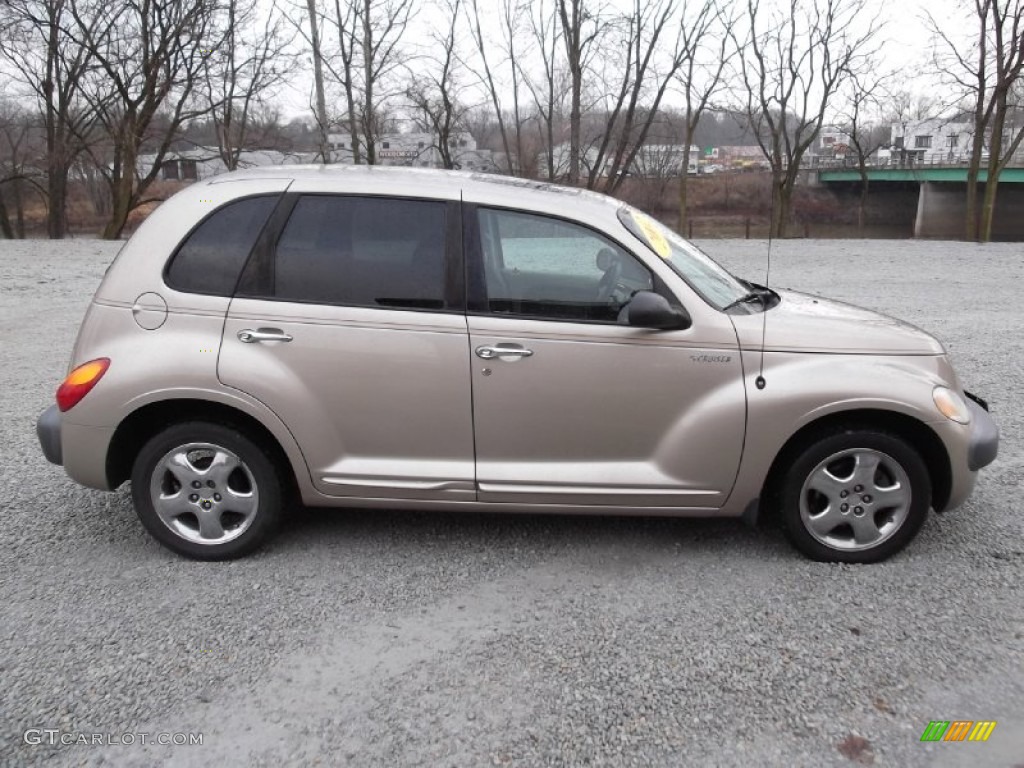 2002 PT Cruiser Limited - Light Almond Metallic / Taupe photo #2