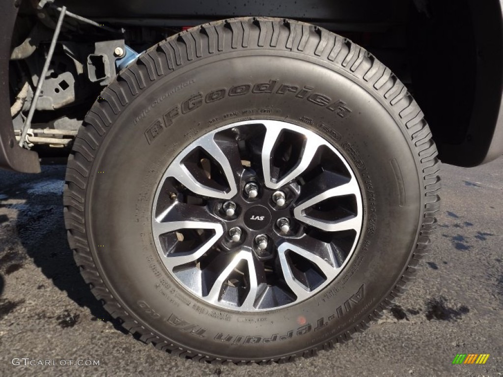 2012 Ford F150 SVT Raptor SuperCrew 4x4 Wheel Photo #74930228