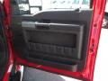 2012 Vermillion Red Ford F250 Super Duty Lariat Crew Cab 4x4  photo #7